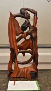 Love made into a circle: fluid, rooted, and forever returning. Riban nan Nou -“Ribbon of Us”