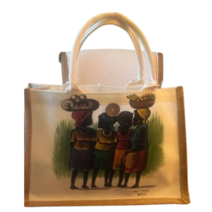 Hand-Painted Bag — Fanmkap Pale (Women in Conversation)